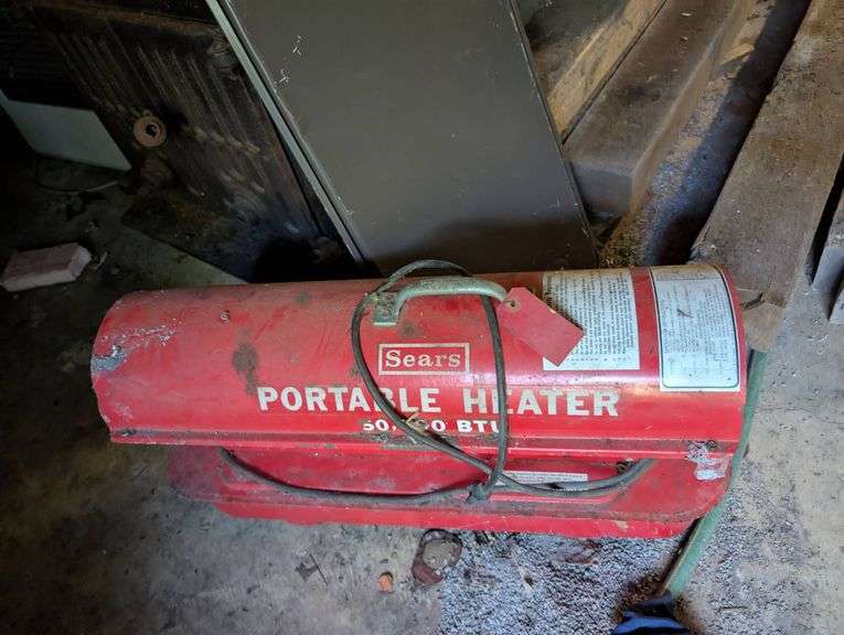 Sears Portable Heater Model 50-80,000 BTU