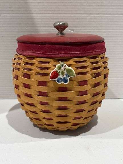 Longaberger Strawberry Basket