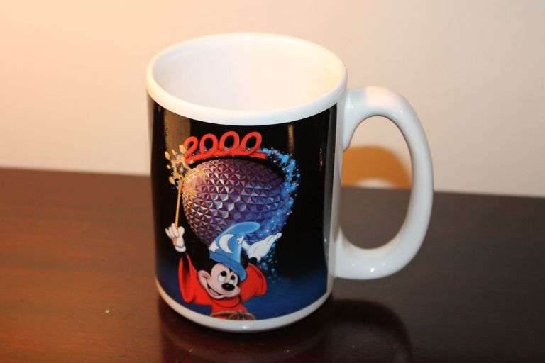 Walt Disney World 2000 Millennium Mug – 4-1/2"H
