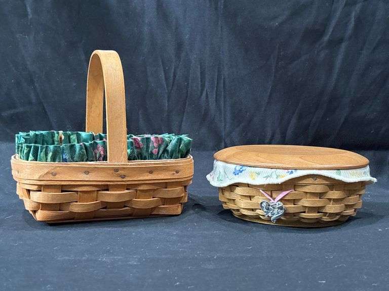 Longaberger Pair of Baskets