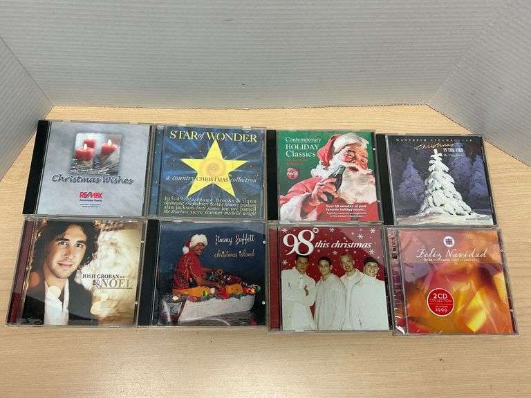 Josh Groban, 98°, Mannheim Steamroller & More Christmas CDs – 8 Titles