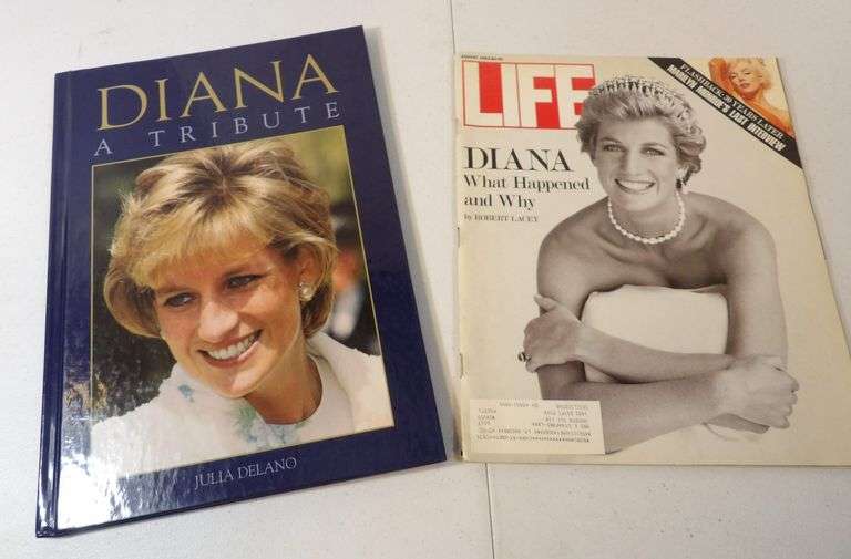 Princess Diana Book And Magazine