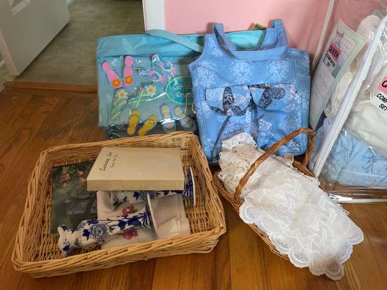 Basket, Décor, and Beach Bags