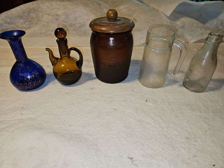 Humidor Jar, Royal Purple Bottle, Misc. Bottles