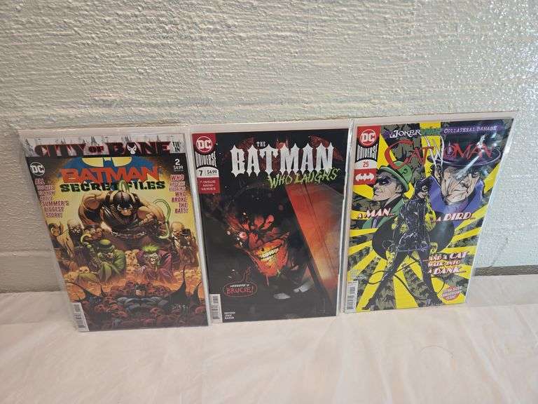DC COMICS 3PK