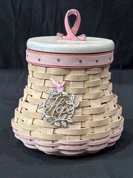 Longaberger Horizon of Hope Basket