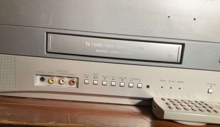 Dolby Digital 20inch TV/DVD/VCR Combination Television with Remote ...