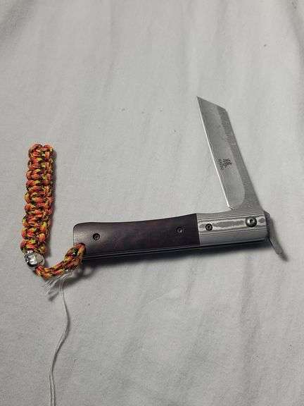 Katsu Damascus Pocket Knife