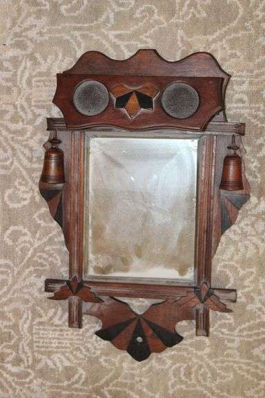 Folk Art Wall Mirror