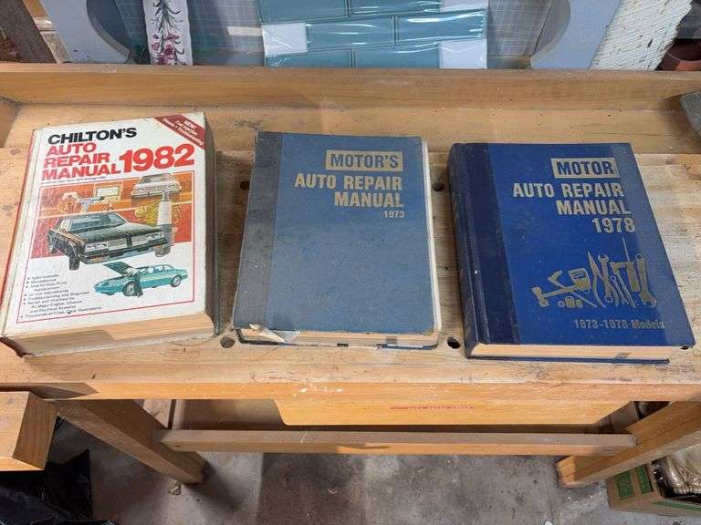 Auto Repair Manuals - Auction Ohio