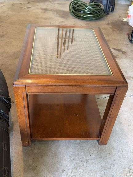 Glass Insert table