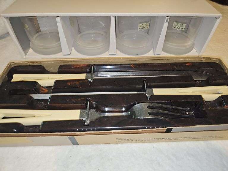 MIKASA Crystal & Carving Set