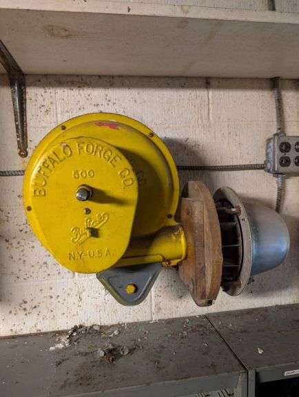 Buffalo Forge Co. Model 500 Industrial Blower, New York, USA