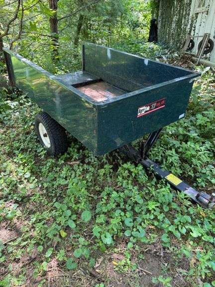 Agri-Fab 17 Cu. Ft. Steel Tow-Behind Utility Cart, 3×5 Feet