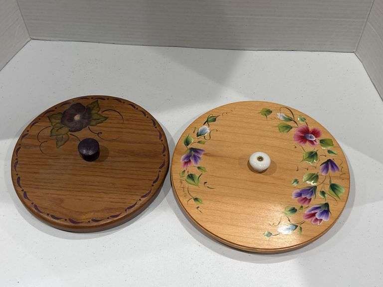 Longaberger Pair of Lids