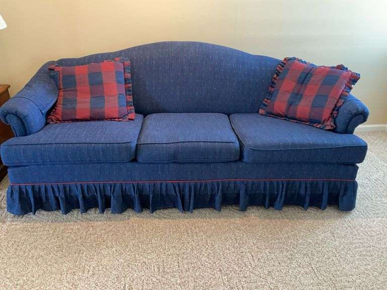 Navy Sofa