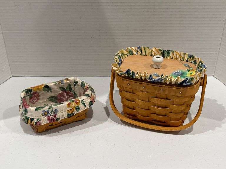 Longaberger Basket x 2