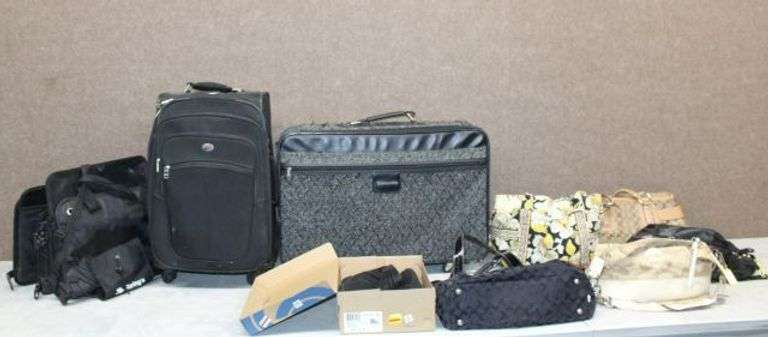 Luggage, Handbags, and Shoes by Various Makers