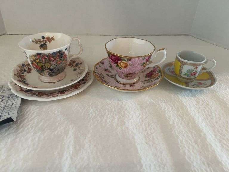 Antique Porcelain Tea Cup Sets