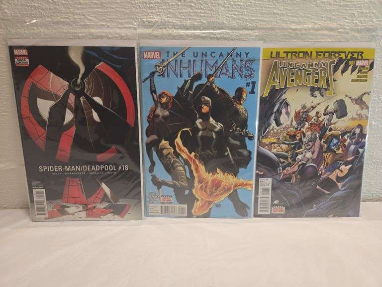 MARVEL COMICS 3PK