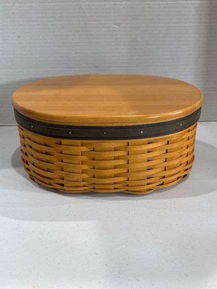 Longaberger Oval Basket