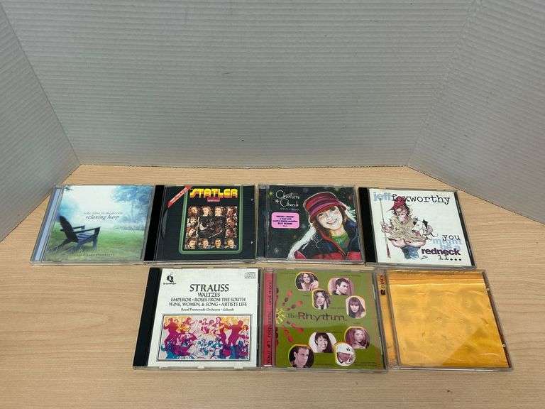 Jeff Foxworthy, Statler Brothers, Charlotte Church & More CD Collection – 7 Titles
