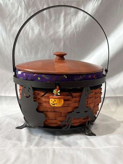 Longaberger Cauldron Basket