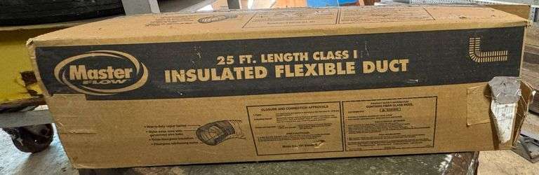 Master Flow 25 ft. Length Class 1 Insulated Flexible Duct