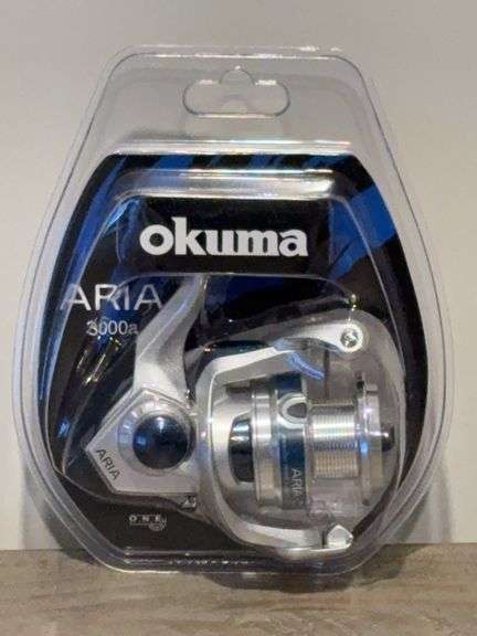 thumbnail interactive-video image 1 of Okuma Aria A Series Spinning Reel – Choose Your Size, Freshwater Ready 1 of 4