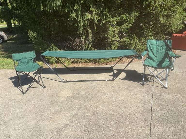 Portable hammock & 2 chairs