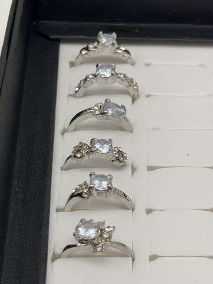 Silver-Toned Costume Jewelry Rings