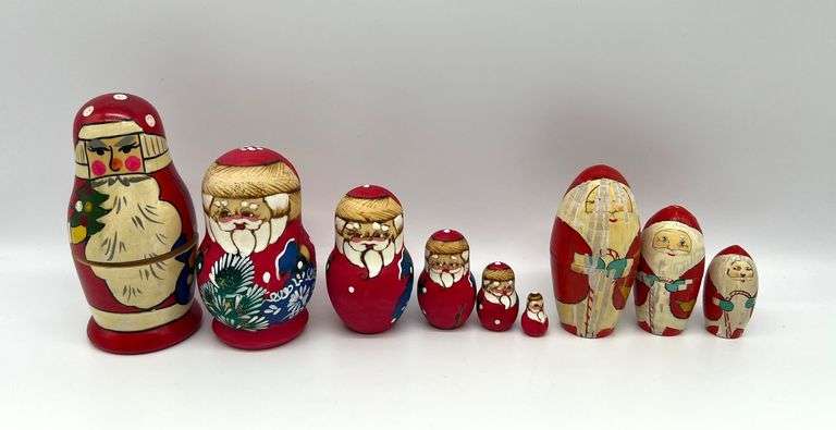 Santa Clause Nesting Dolls