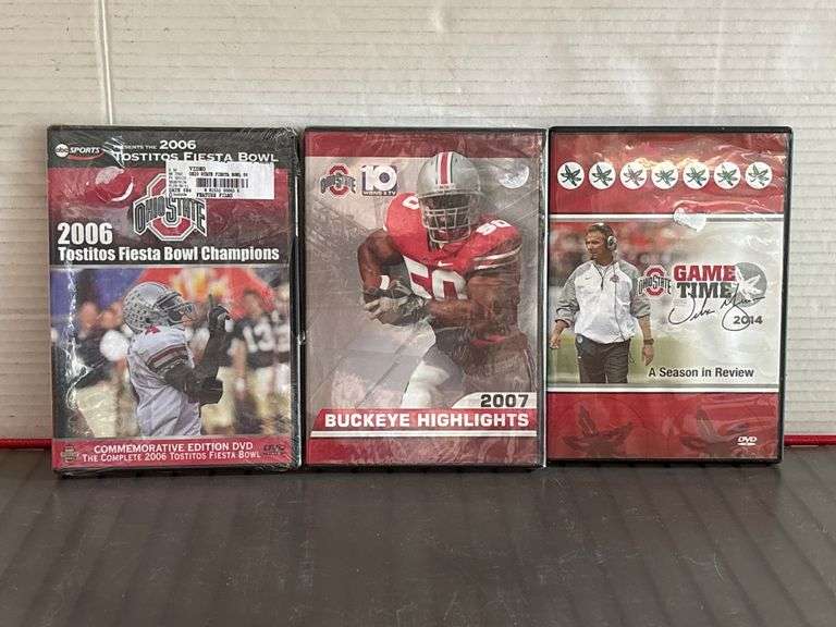 Ohio State Buckeye DVDS