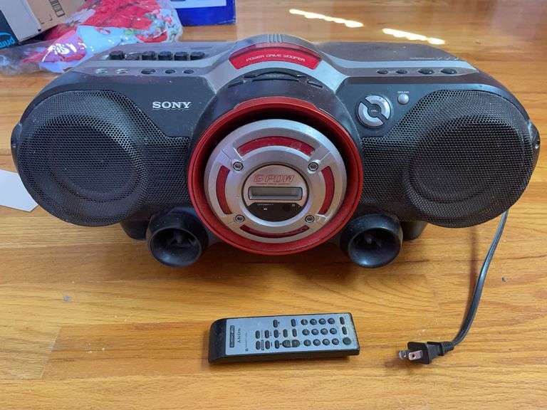 Sony Boombox with Remote