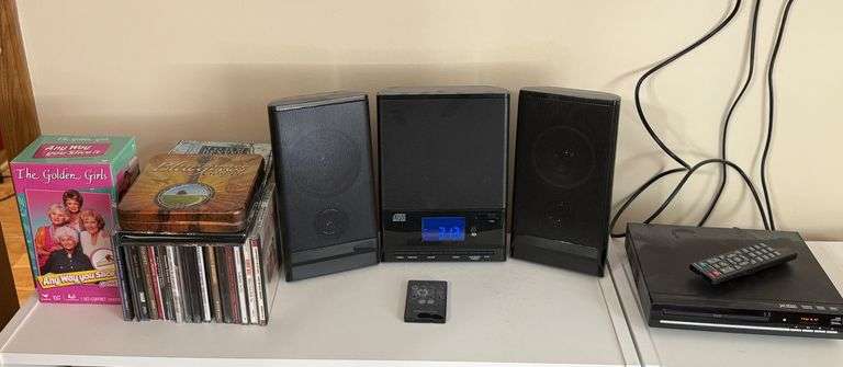 CD Player, DVD Player, & CD's