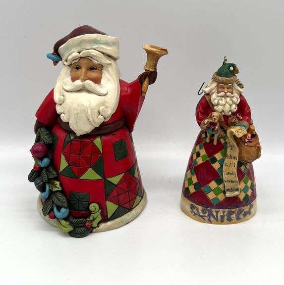 Jim Shore Collectible Santa Figures