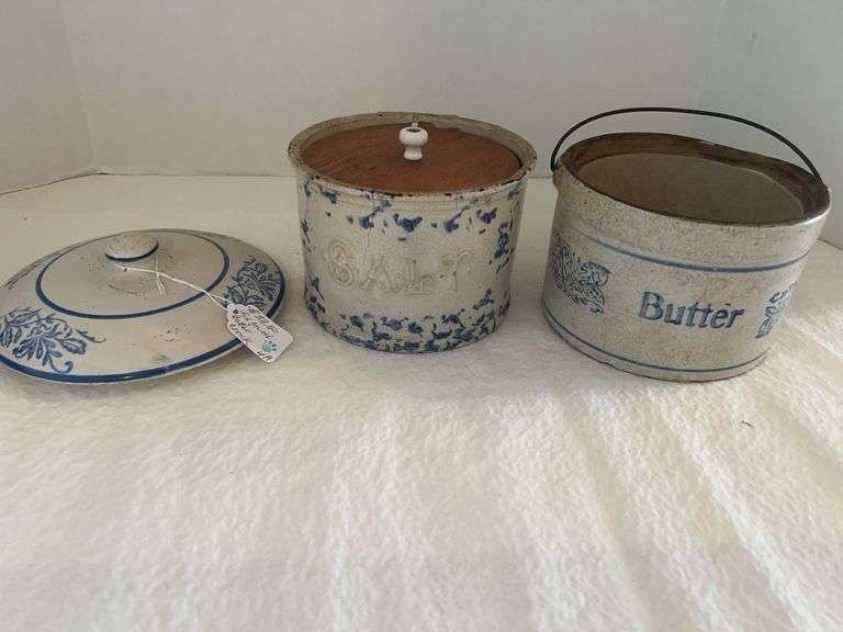 Antique Stoneware Crocks