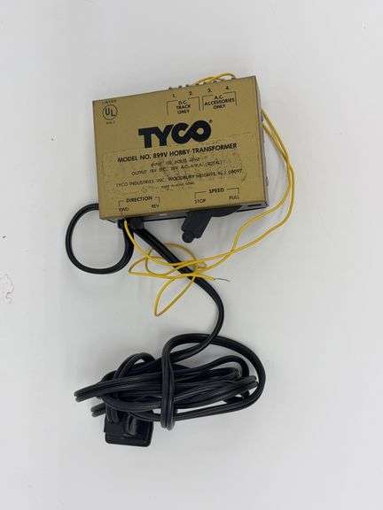 Tyco Model No. 899Y Hobby Transformer