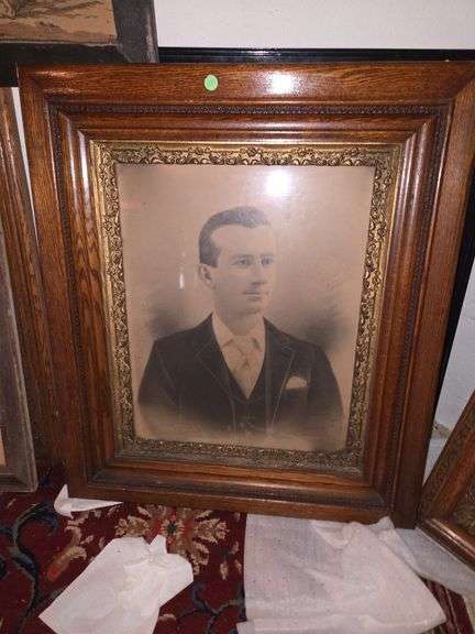 Antique pic of man