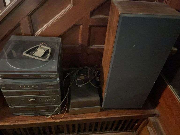 Sharp Stereo Components (untested)