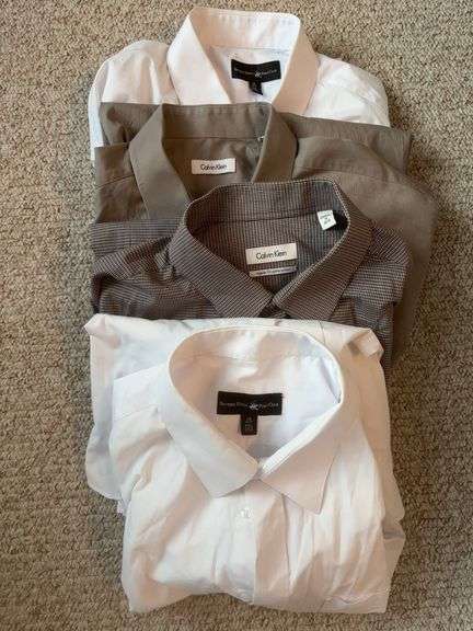 Men’s Long Sleeved Dress Shirts size 18