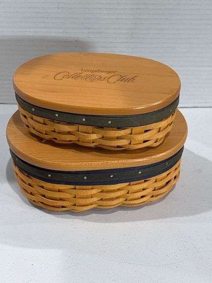Longaberger Basket x 2