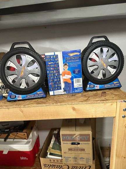 Hot Wheels Spinner Car Cases and Over-the-Door Display Case