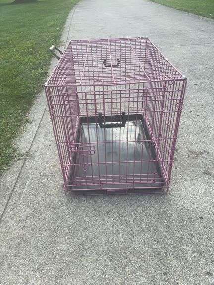Pink Dog Crate/Kennel