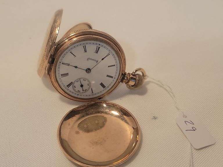 Columbus Hunter's Case Pocket Watch