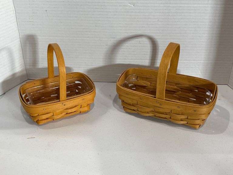 Longaberger Basket x 2
