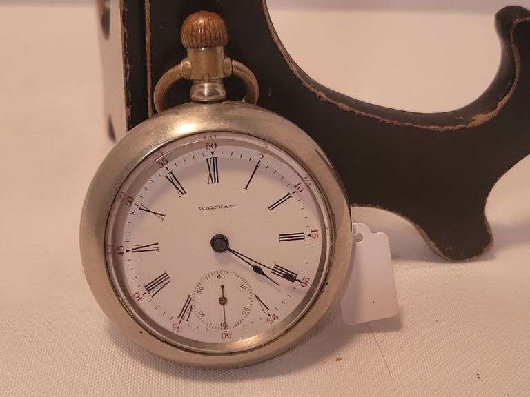 American Waltham Open Face Pocket Watch