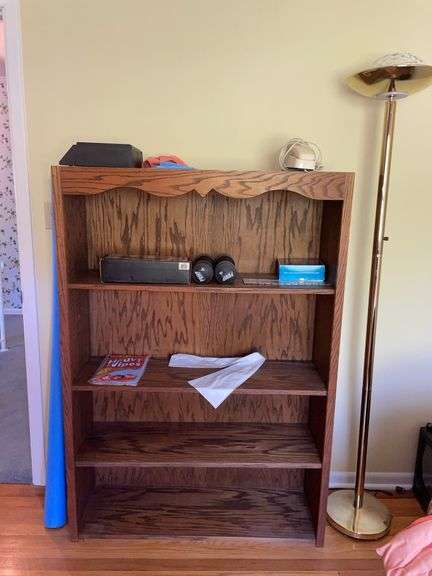 Wooden Bookshelf
