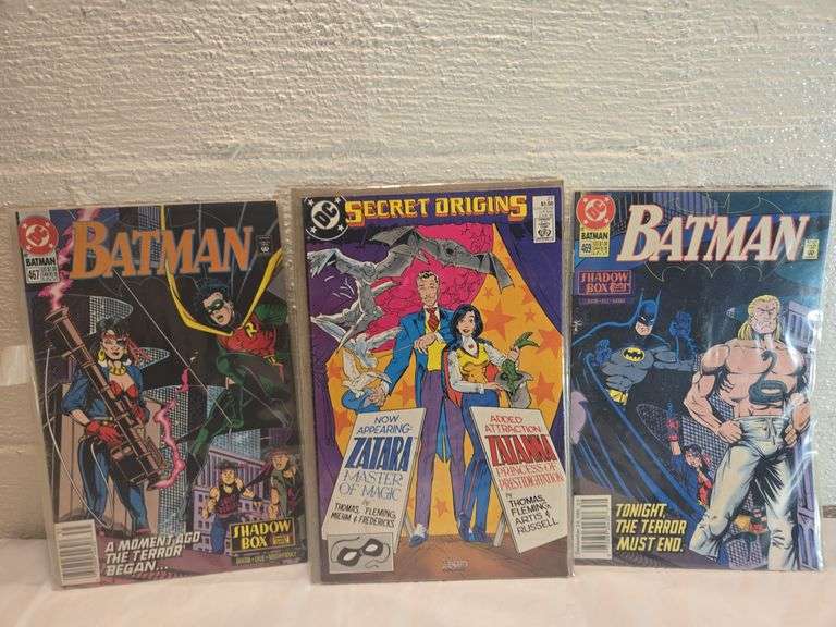 DC COMICS 3PK