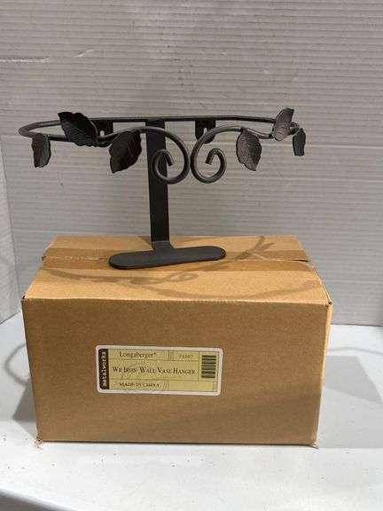 Longaberger Iron Wall Vase Holder